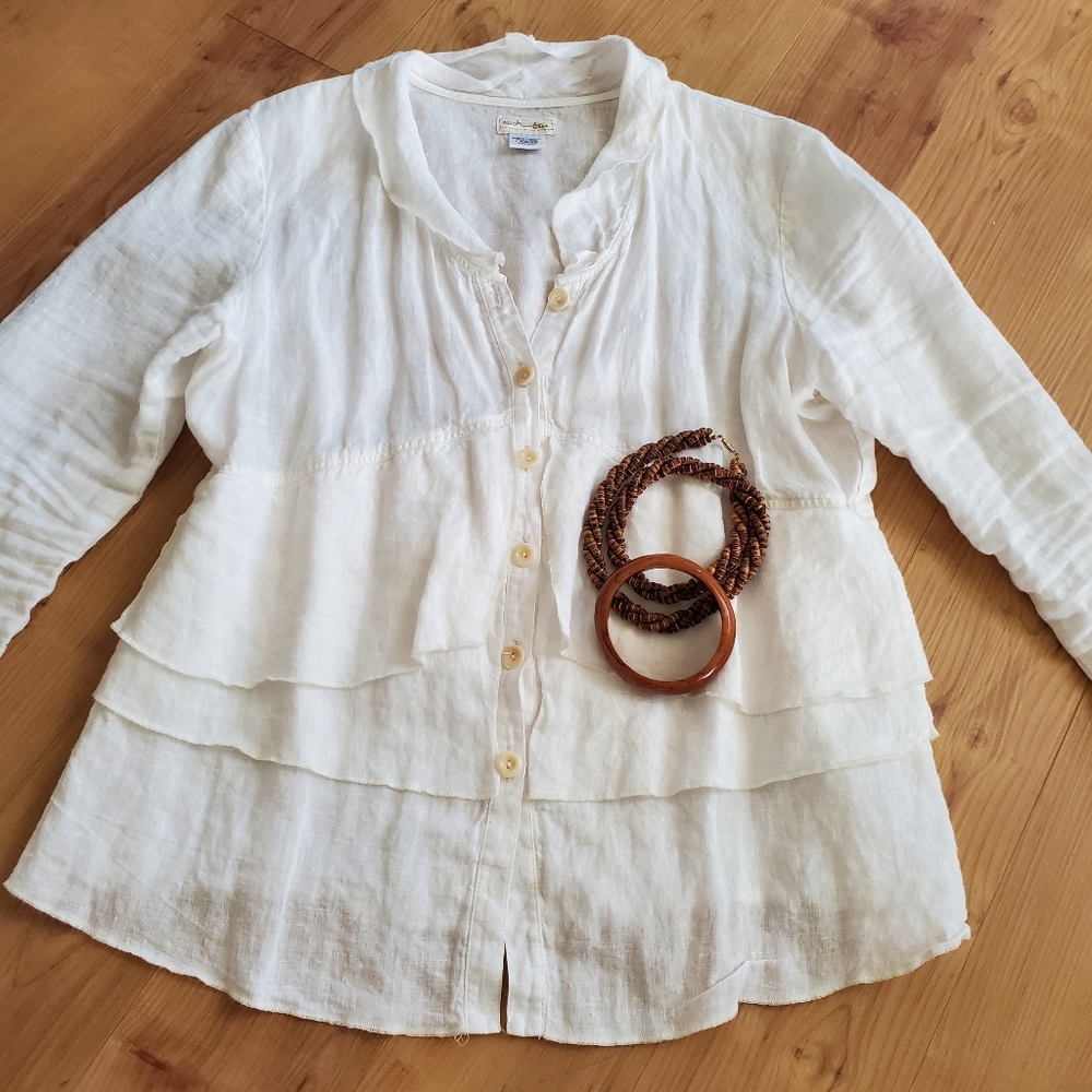 Linen Shirt Jacket